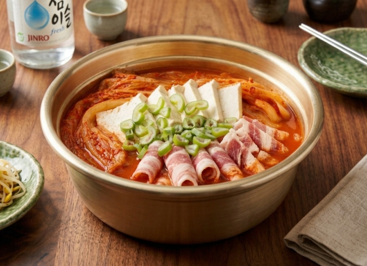 우삼겹 김치찌개